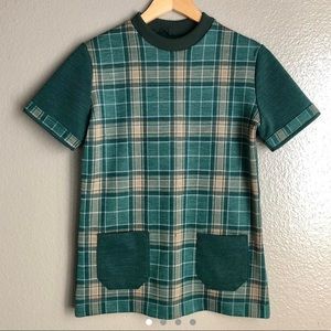 Handmade Vintage Tunic Mock Neck Top